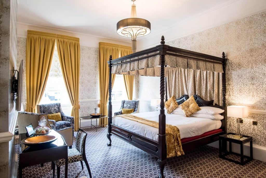 The Paston Suite, one of the beautiful uniquely designed suites at the historic Maids Head Hotel