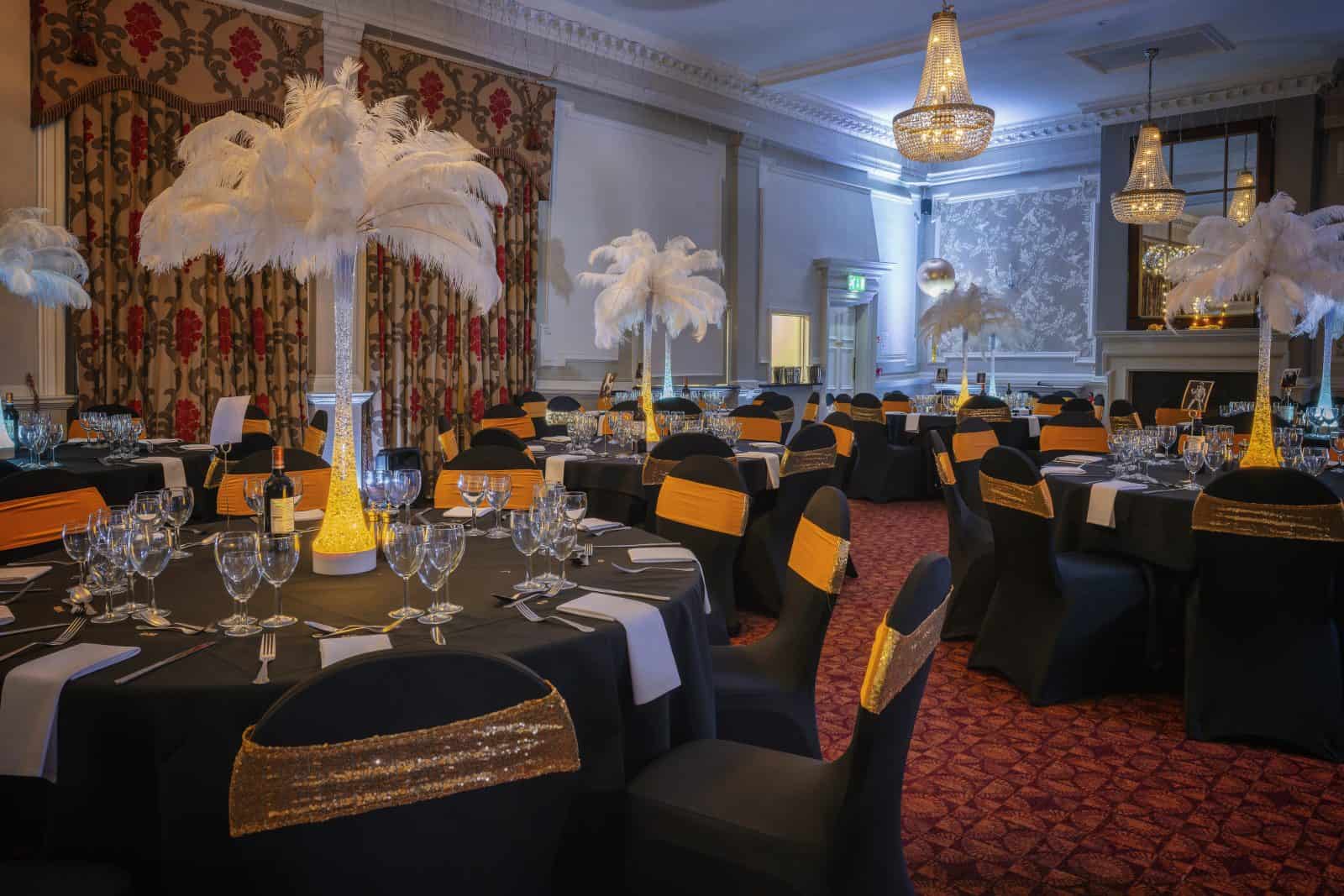 The Assembly Room in the 1750s, now the Minstrel Suite, looking quite different to the 1750s