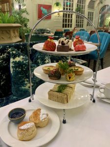 Afternoon Tea at the Maids Head Hotel. Norwich
