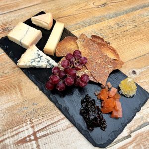 Cheeseboard of English and Norfolk Cheeses