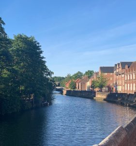 Iconic view of the River Wensum