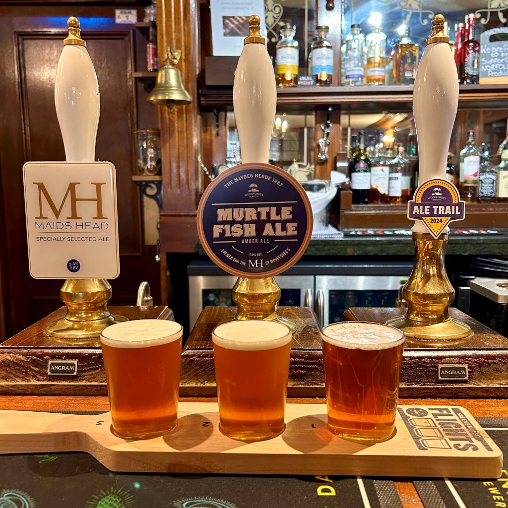 Maids Head Jacobean Bar Ale Flight